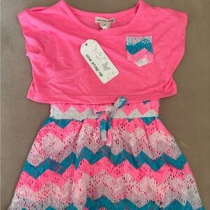 One Step Up Little Girls Casual Dress Size 2T